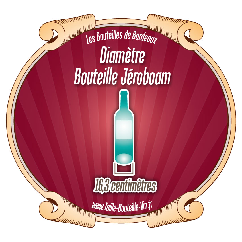 Hauteur Bordeaux jeroboam