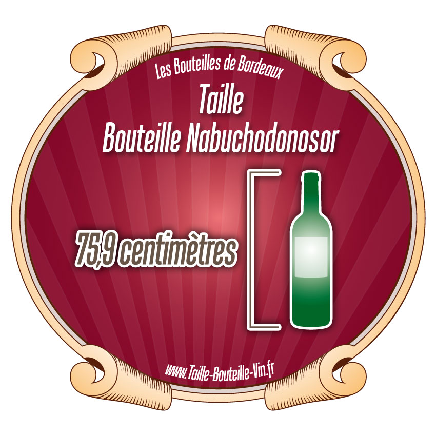 Taille Bordeaux nabuchodonosor